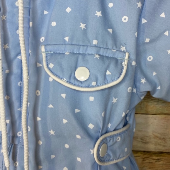 Infant Boy Snowsuit Vintage Windy Trails Baby Pram - Picture 6 of 7